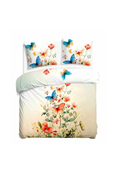 Darymex Set lenjerie de pat, DARYMEX, 220x200cm, 2x70x80cm, bumbac satinat, i...