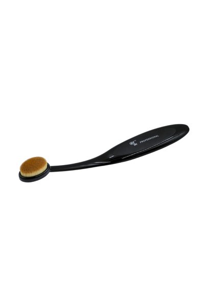 OR Bleu Ct692 Curved Make Up Brush Oval Head