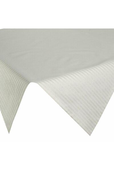 Eurofirany Fata de masa decorativa FLASH-6 85x85 sampanie cu dungi sampanie