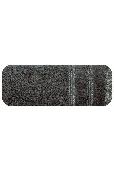 Eurofirany Prosop de baie Glory, 100% bumbac, 50x90cm, grafit, 500g/m2