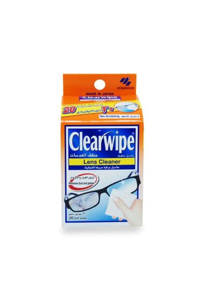 Clear Wipe Lens Cleaner 20S
