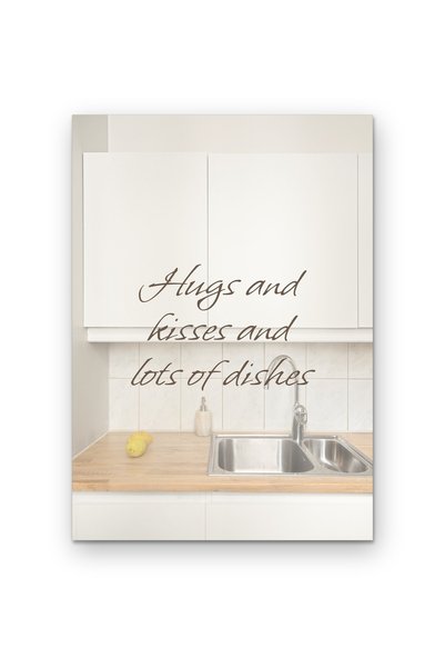 OEM Poster Carton 250g A4 Imbratisari si sarutari si multe vase, Decor bucata...