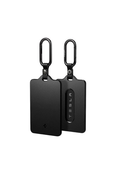 Spigen Husa card cheie Air Fit, compatibila cu Tesla, set 2 bucati, ultra-sub...