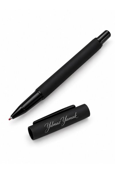 HalkKitabevi Kişiye Özel Tarihsiz Ata Defter ve Metal Roller Kalem