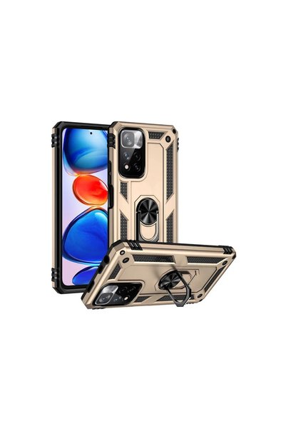 FMA غطاء حماية سيليكون لهاتف Xiaomi Redmi Note 11 Pro Plus 5G مع حلقة صوفيا -...