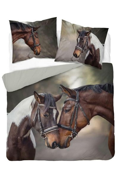 Detexpol Lenjerie de pat set 3D, Detexpol, 220x200 cm, 2 perne 70x80 cm, micr...