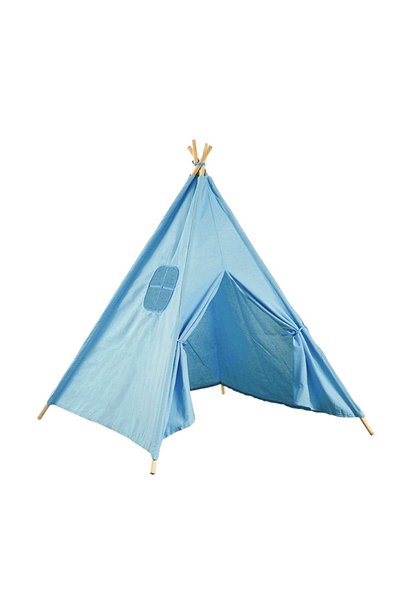 Domarex Cort copii Teepee 100x100x120 cm, Domarex, 4 stalpi, material 100% bu...