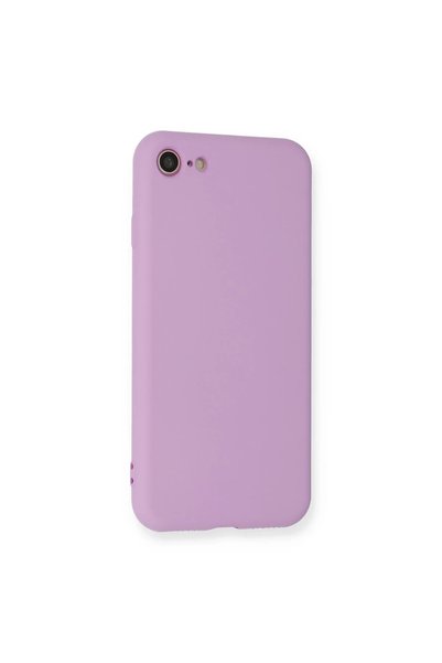 Bezos Iphone 7 case nano inner velvet silicone - purple