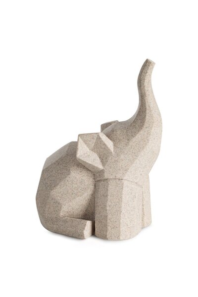 Eurofirany Figurina decorativa, Eurofirany, Logan 02, elefant, bej, 16 x 12 x...