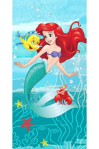 Jerry Fabrics Prosop de baie, Jerry Fabrics, Bumbac, Printesele Disney, Priet...