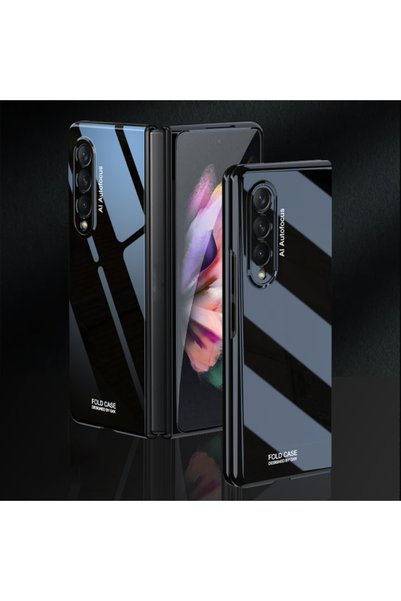 BURAQ For Samsung Galaxy Z Fold3 5G GKK Folding UV Grilled Porcelain Protecti...