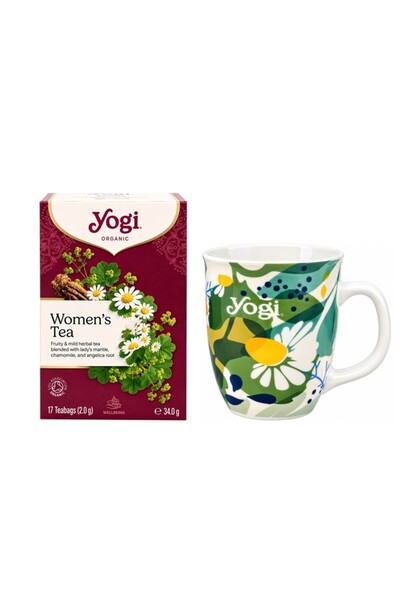 Yogi Tea Συσκευασία Δώρου – Κούπα Τσαγιού από Πορσελάνη, 400 ml και Βιολογικό...