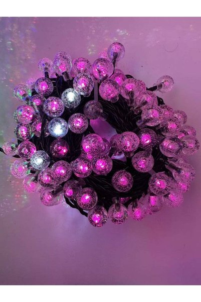 OEM Instalatie LED globuri cu flash, 160 LED, 20 m, roz