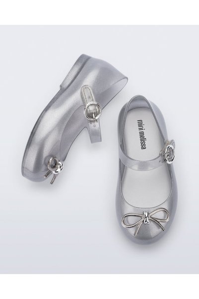 Mini Melissa حذاء باليه سويت لوف كروم بي بي للفتيات