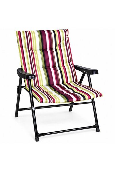 smart home Cushioned Heritage Folding Tourist Chair - Comfortable Portable Ca...