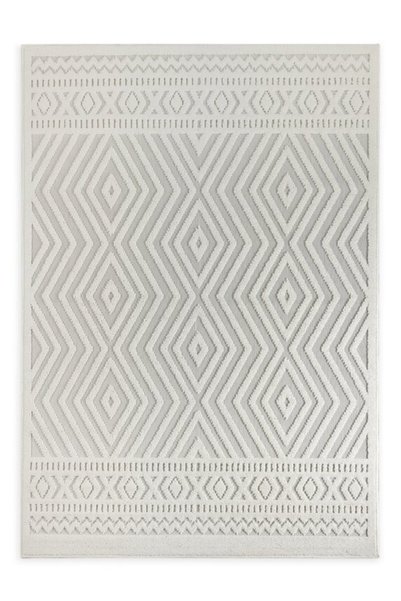 Eurofirany Covor, Didar 4, ornament, crem si argintiu, 160 x 230 cm, 1700 g/m2