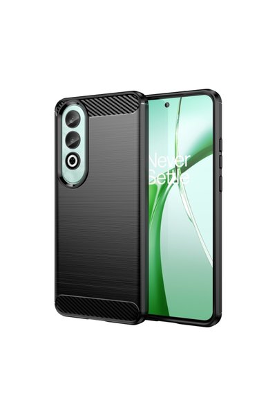 BURAQ For OPPO K12 5G Carbon Fiber Brushed Texture TPU Phone Case(Black)