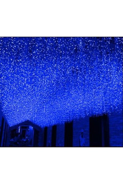 OEM LED коледна гирлянда, 200 LED, 8 м, синя