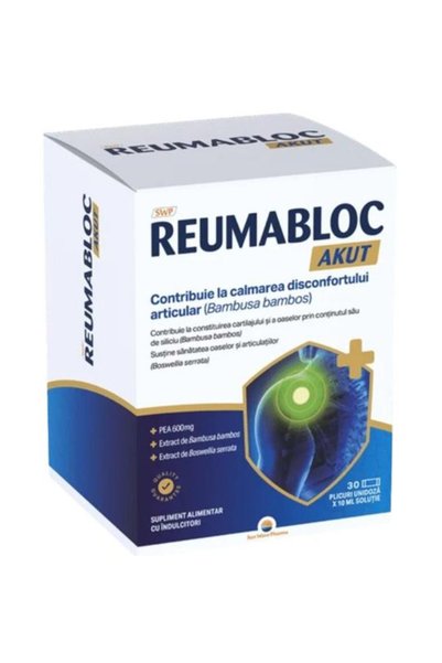 Sunwave Food Supplement for Joints and Mobility - Pharma Reumabloc Akut, 30 s...