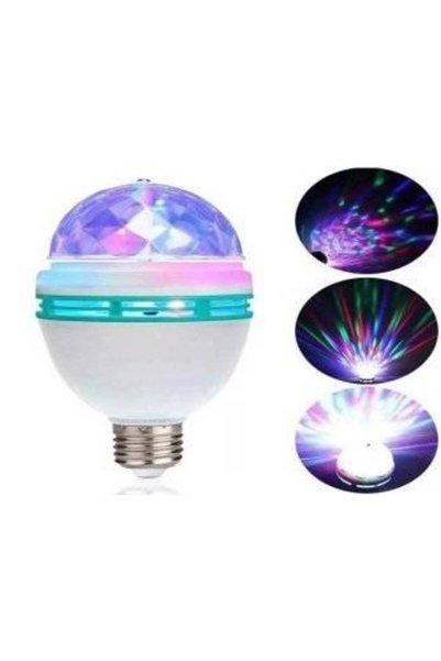 OEM Lampa LED decorativa rotativa cu stecher, multicolor