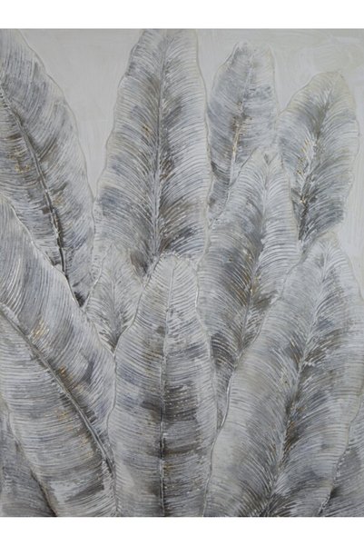 Eurofirany Tablou Decorativ, Eurofirany, 630, Frunze De Bananier, Boho, Plant...