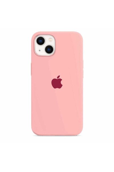 OEM Carcasă din silicon pentru iPhone 14 Plus, roz pal