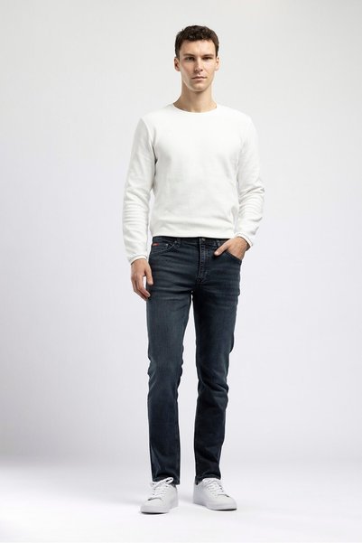 Lee Cooper Jagger Erkek Slim Straight Normal Jean Koyu Mavi