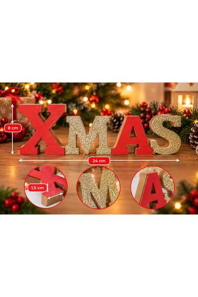Generic Brand Wooden XMAS Christmas Decoration