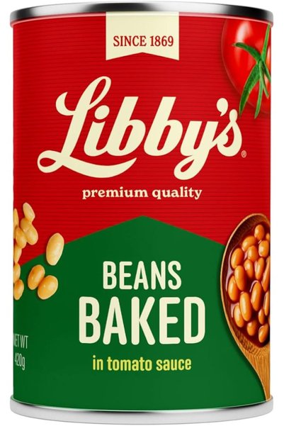 Libby's فاصوليا مطبوخة بصلصة الطماطم من ليبيز بوزن 415 غرام - عبوة من 1