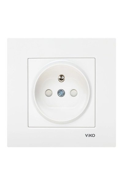 VİKO Karre Beyaz Ups Grounded Socket (90967045)
