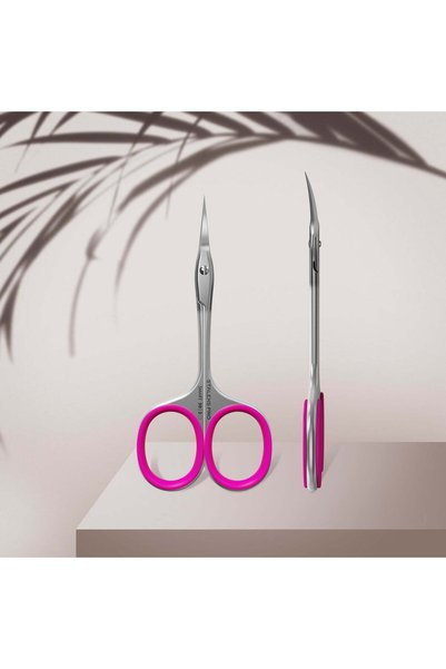 STALEKS Clește profesional pentru cuticule SMART 50 TIP 3, Lame curbate 24 mm...