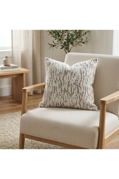nissahome Premium Seri Jakarlı Şönil Dokuma Montana Kırlent Kılıfı