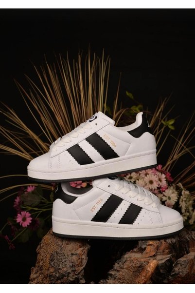 Unisex Günlük Spor Ayakkabı Bağcıklı Kalın Tabanlı Sneaker