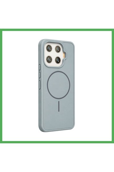 Nur store Çanta Mi 17t Azus Magsafe Cover - Gray Bezoss