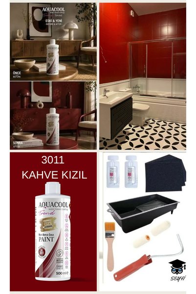 Aquacool Trend kendiliğinden vernikli çelik ahşap kapı beyaz eşya mutfak dola...