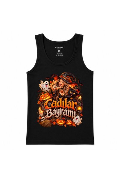 Rabona Fashion Halloween Witch Party – Men's Tank Top with Halloween Witch an...