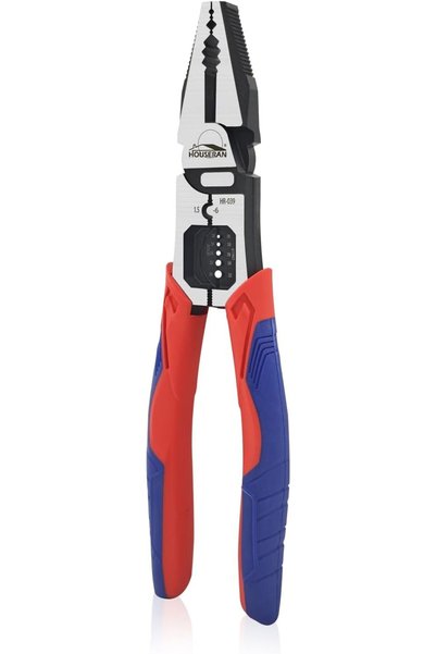 Generic 8 Inch Linemans Pliers, 5-in-1 Combination Pliers