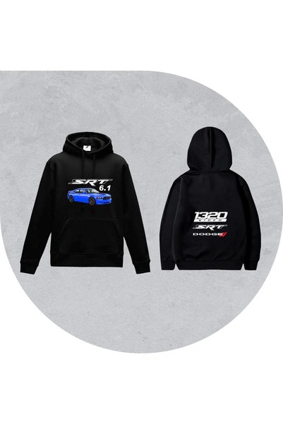 Generic Dodge 6.1 Srt Hoodie Cotton Black