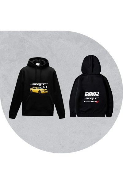 Generic Dodge 6.1 Srt Hoodie Cotton Black