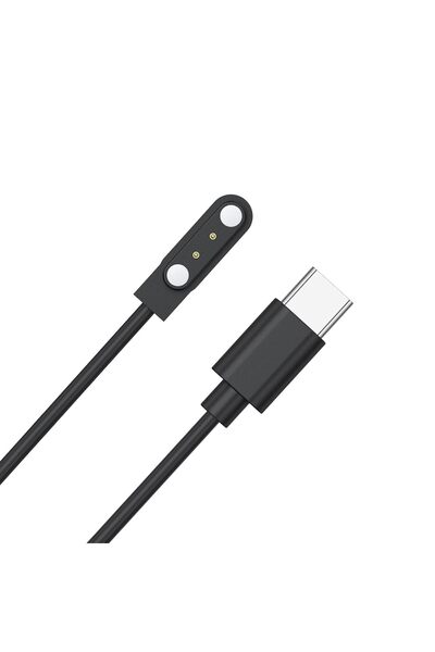 GENERAL شاحن ساعة ذكية مغناطيسي بمنفذين لـ YAMAY SW022، كابل شحن عالمي USB/TY...