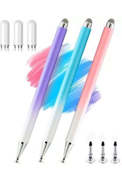 Generic قلم ستايلس 2 في 1 لأجهزة سامسونج جالاكسي تاب A11/A11+/A9/A9+/7 لايت/A...