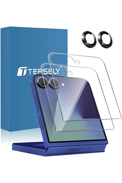 T Tersely حزمة حماية الشاشة 2+1 لهاتف سامسونج جالاكسي فليب 7 5G 2025