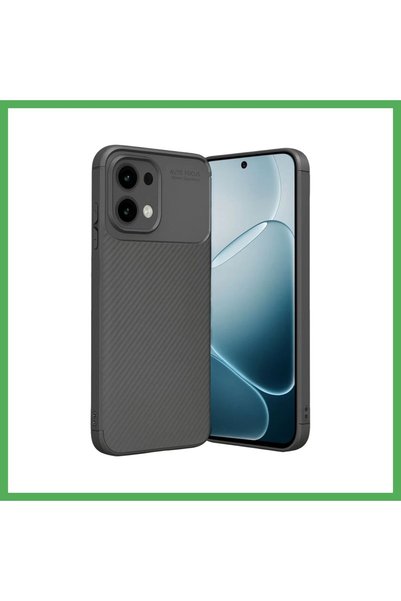 Nur store Çanta A6 Pro 4g Compatible Auto Focus Carbon Cover - Gray Bezoss