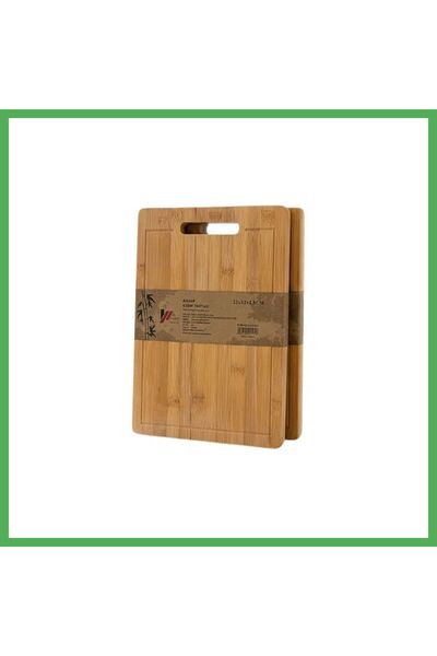 Nur store Çanta لوح تقطيع فاخر من الخيزران مقاس 22×32 من BEZOSS