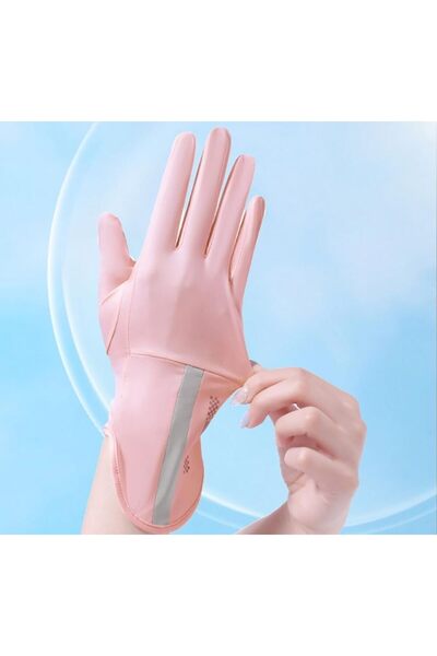 GENERAL Mens Women Driving Gloves Summer UV Sun Protection Gloves Non-Slip To...
