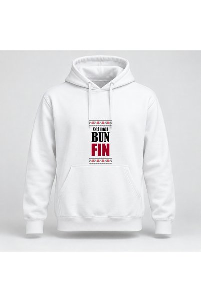 Fabricacucadouri.ro Hanorac personalizat Cel mai bun fin, motive traditionale