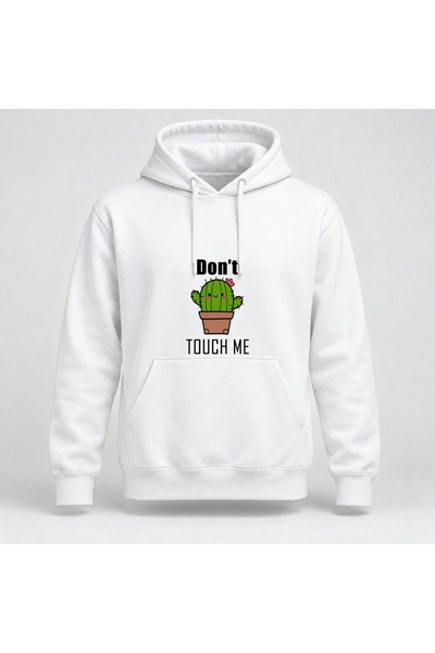 Fabricacucadouri.ro Hanorac personalizat Don't touch me cactus