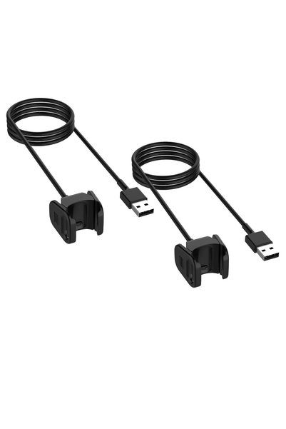 GENERAL 2 قطعة كابل شحن USB متوافق مع Fitbit Charge 3/Charge 4/Charge 3 SE، ك...