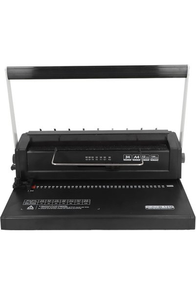 LUOCUTE Wire Binding Machine, Spiral Coil Manual 14mm 3:1 Pitch Binding Machi...