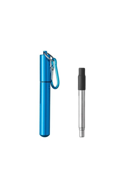 Jumbo Pai Metalic Extensibil Reutilizabil in Husa Bleu cu Clips